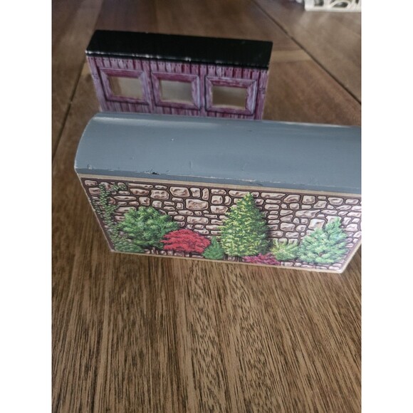 Vintage Thomas the Tank Wooden Train Accessory - 6"x3"x2" Wood Tunnel Lot Of 2 - Picture 2 of 4